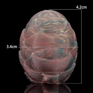 Анальні та вагінальні стимулятори Liebeskugeln Alien Sporen (3 шт.) - силіконові кулі для стимуляції, діаметр 3,4 см, довжина 4,2 см