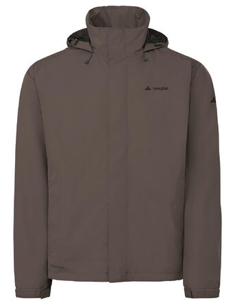 Чоловіча вітро- та водонепроникна куртка VAUDE Escape Light Jacket, дихаюча легка куртка для дощу (XXL, deer brown)