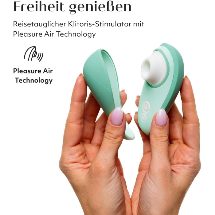 Womanizer Liberty 2 – Стимулятор клітора з 8 рівнями інтенсивності, водонепроникний, перезаряджуваний, для жінок та пар, колір шавлії