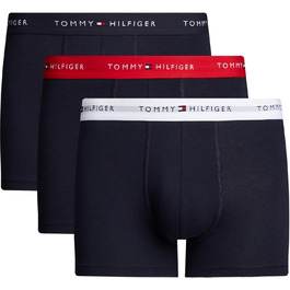 Годинник Tommy Hilfiger Um0um02763 для чоловіків, білий корпус, ремінець Primary Red/White/Desert Sky