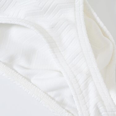 BIATWOWR чоловічі стрінги з вирізом на спині, сексуальна білизна, дихаюча та зручна, для чутливої шкіри, темно-червоно-біло-чорна (білий, M)