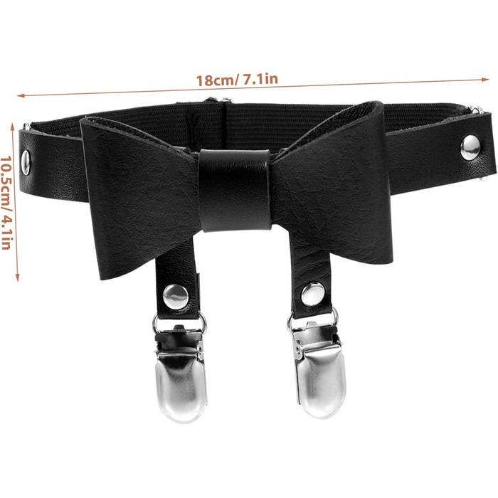 Затискач для панчіх Minkissy: регульований ремінь для ніг, стрічка-тримач, металевий, чорний