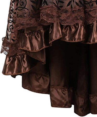 Жіноче корсетне бюстгальтер (корсет) великих розмірів, готичний стиль, вінтаж, чорний, розмір L