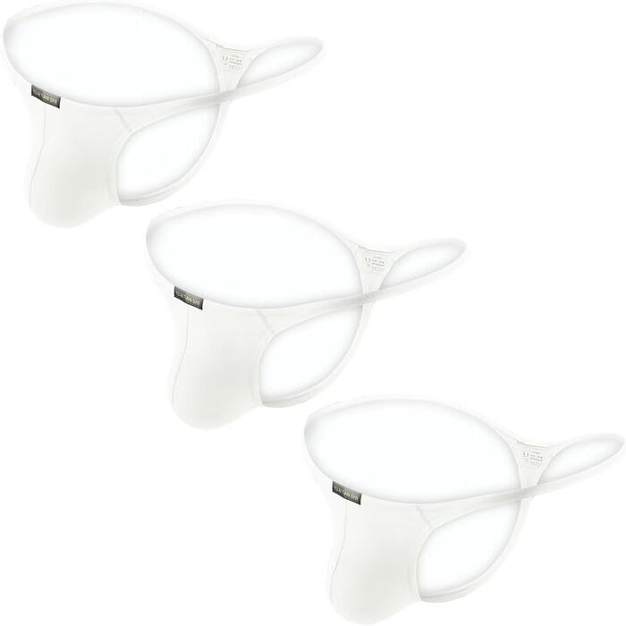 Танга та G-String чоловічі Faringoto, нижня білизна, низька посадка, однотонні, S-XXL (L, 3 шт.)