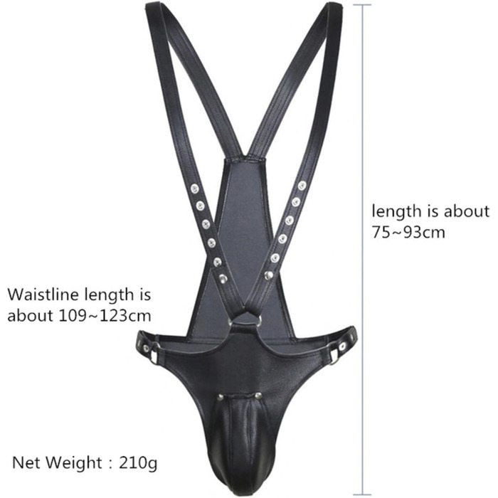 Штани з еластичною шкіряною вставкою для чоловіків, сексуальний стиль, костюми для стрип-танцю, обтислі штани, комбінезон