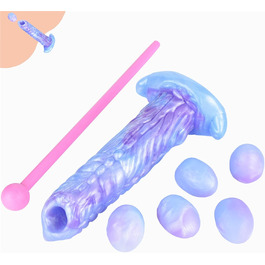 Анальний масажер з силікону Axcroo з 5 кульками, анальні кульки, дилдо, іграшки для дорослих для жінок та чоловіків