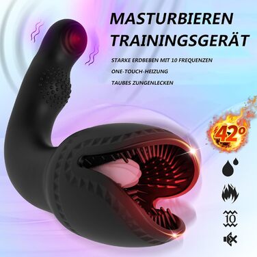 Електричний мастурбатор для чоловіків з 10 режимами вібрації, пеніс-тренажер, секс-іграшки для чоловіків, стимулятор головки, мастурбатор-кишеньковий