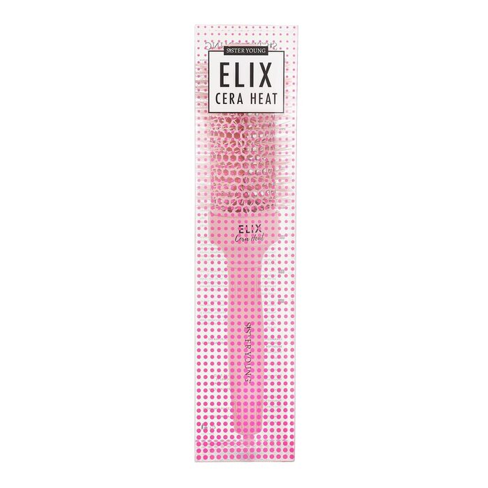 Керамічна брашинг-щітка для волосся ELIX Cera Heat (43 мм) — професійна антистатична кругла щітка для об'єму, блиску та гладкості
