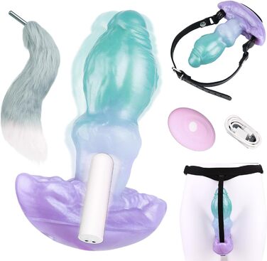 Анальний вібратор для чоловіків та жінок: набір для стимуляції простати, анальні дільда та вібратори