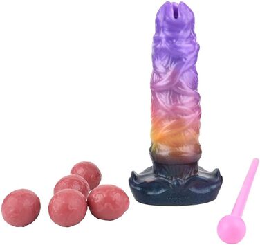 Анальний дildo Hrekssi Alien Ovipositor з набором 5 перлин для ануса, масажер G-Spot та простати, секс-іграшка для жінок, чоловіків та пар