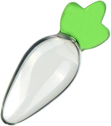 Анальний плаг Karotte Glas: плаг для анусу з скла, іграшка для дорослих