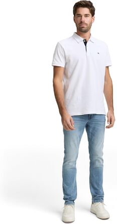 Чоловічі джинси Tom Tailor Josh Regular Slim зі стрейчем, світло-блакитні (33W / 32L, Light Stone Blue Denim)