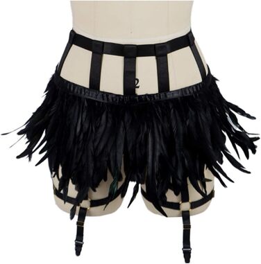 Жіночі мереживні накладки на стегна, ремінці для ніг, пояс-петлі, готичний стиль, для клубу, вечірки, танців, фестивалів (білий, чорний)