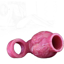 Пеніс-колготка, кільце для яєчок, збільшувач пеніса, секс-іграшка рожевого кольору