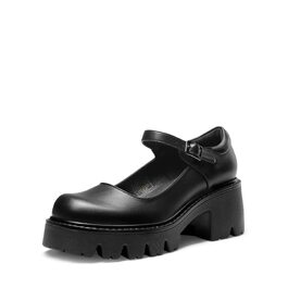 Жіночі туфлі Mary Janes DREAM PAIRS на масивній платформі, чорні, екошкіра (PU), розмір 39