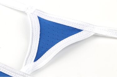 Танга для чоловіків з сіткою, сексуальний дизайн, великі кишені, еластичний та м'який матеріал, кольори: жовтий, темно-синій, чорний, розмір L