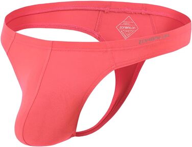 Танга для чоловіків BIATWOWR з еластичного матеріалу без етикетки, червоний (XXL)