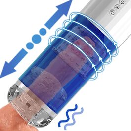 Електричний секс-іграшка для чоловіків з 10 режимами вібрації та телескопічним регулюванням