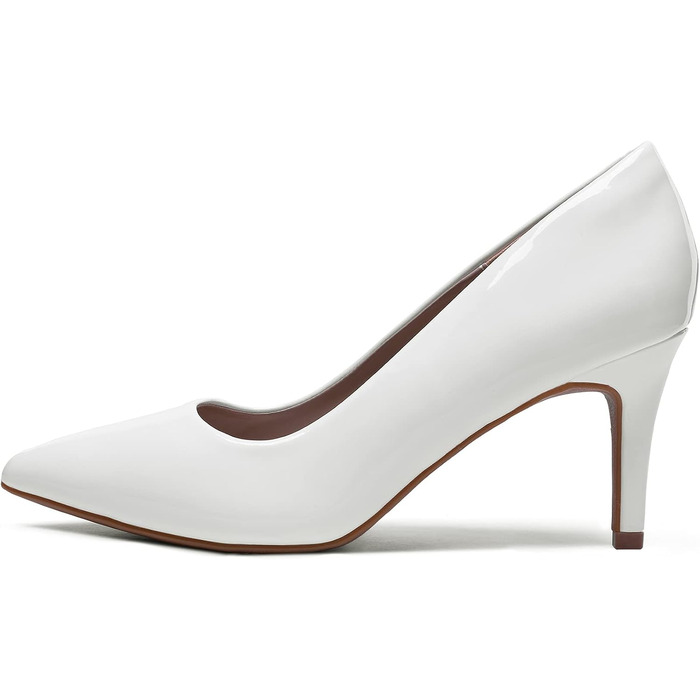 Жіночі класичні модні туфлі-човники DREAM PAIRS, білі, розмір 37 EU
