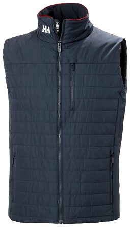 Чоловічий утеплений жилет Helly Hansen Crew Insulator Vest 2.0, темно-синій, розмір S