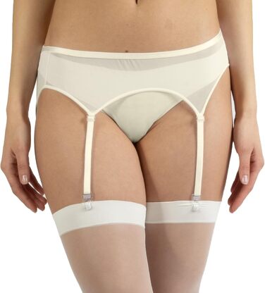 Італійські мереживні панчохи-стрінги Calzitaly, чорні, білі, слонова кістка, великі розміри, MADE IN ITALY, універсальний розмір