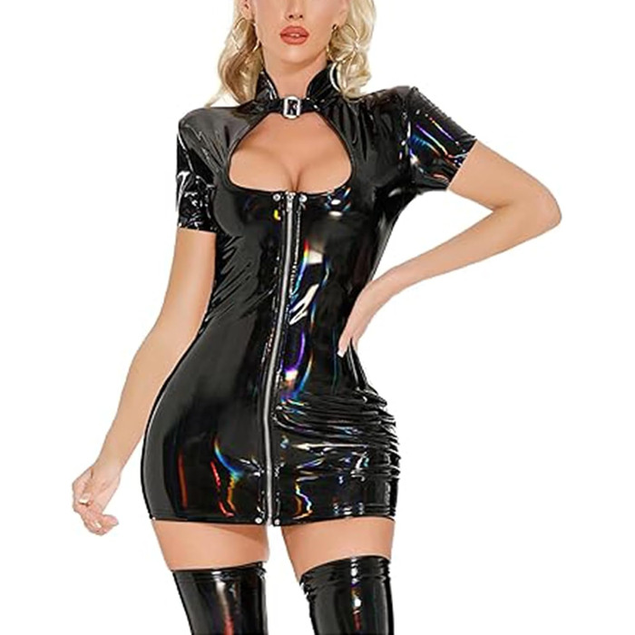 Латексний боді для жінок: сексуальний та комфортний костюм з латексу, ефектний латексний комплект для дорослих, елегантна еротична білизна, XL