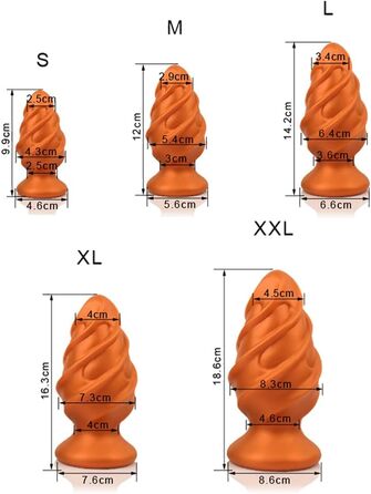 Анальний масажер Jomyu з чашею для смугастих стимуляцій - силікон, з ниткою, для чоловіків та жінок