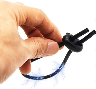 Вібруючий анальний плагін з електричним шоком, кільце для статевого члена та кільце для головки, анальний розширювач, вібруючий статевий іграшок для чоловіків