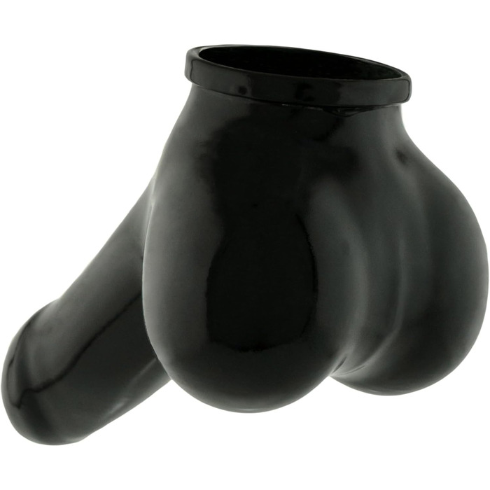 Провізор Latex Penis Sleeve S - 11.5 см, Чорний, Зроблено в Німеччині