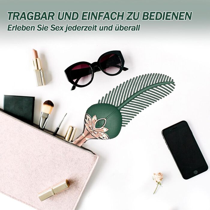 Вібратор ChicLSQ Mini для жінок: стимуляція клітора та G-точки, 10 режимів, масажер сосків, тиха робота, преміум-якість