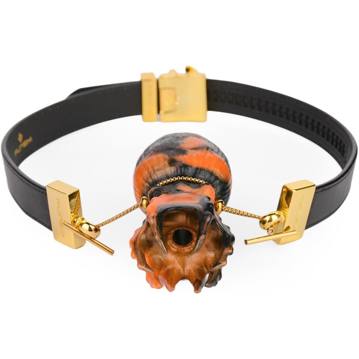 Набір BDSM Guspiun Luxus: Мундштук, Кляп, Набір для Бондажу з Силікону, Іграшки для Сексу, Чорний