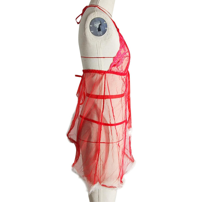 Жіноча святкова білизна: боді, піжама, нічна сорочка, боді Babydoll, святкова білизна на День Святого Валентина, Різдво. XL