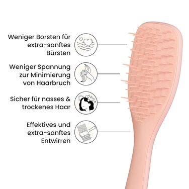 Щітка для волосся Tangle Teezer Ultimate Detangler для вологого та сухого волосся, розплутуюча, проти випадіння та ламкості (Saffron)