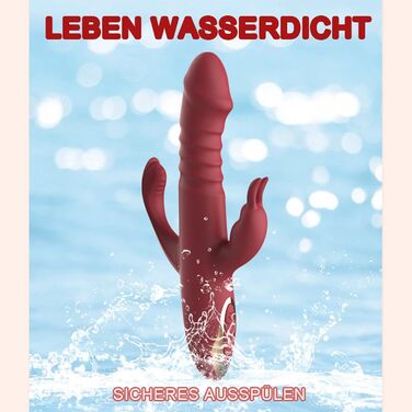 Вібратор PQKuss для жінок з кліторальною стимуляцією, анальний дildo, секс-іграшки 4 в 1, 30 режимів