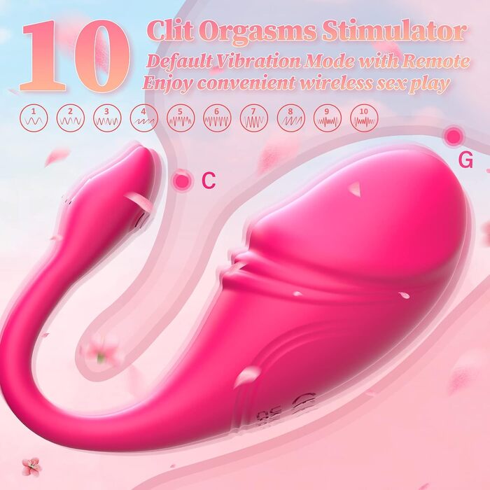 Вібратор для жінок з додатком Bluetooth, 9 режимів вібрації, секс-іграшка для пар - преміум якість