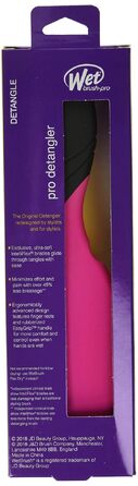 Масажна щітка для волосся Wet Brush Pro Detangler для легкого розплутування, рожева