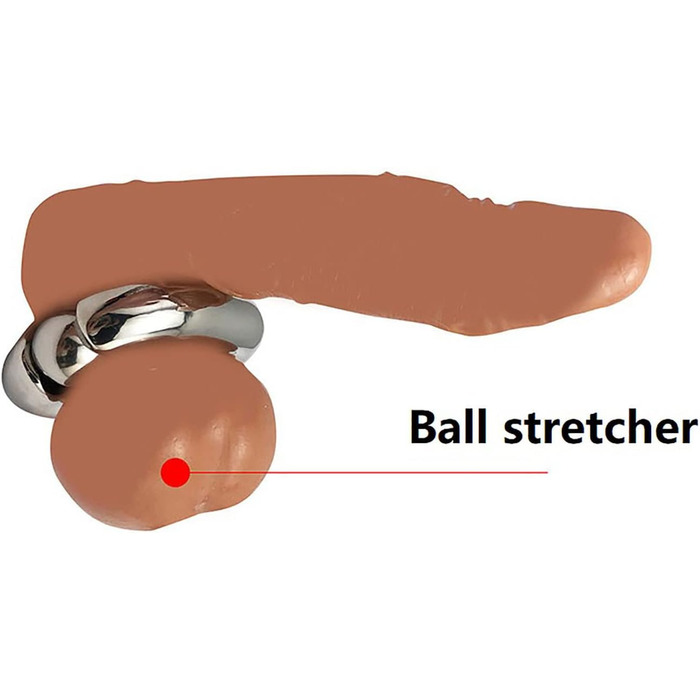 Сталевий кільце для яєчок 12X, кільце для пеніса, система бонджа для яєчок, розширювач яєчок, вага для яєчок, прес для яєчок, розширювач куль, CBT, сексуальні іграшки для чоловіків, комплект