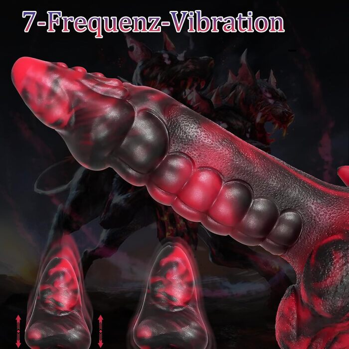 Анальний вібратор Jpscor Monster з 7 режимами вібрації та 3 функціями стимуляції, нагріванням. Іграшки для дорослих для жінок та чоловіків