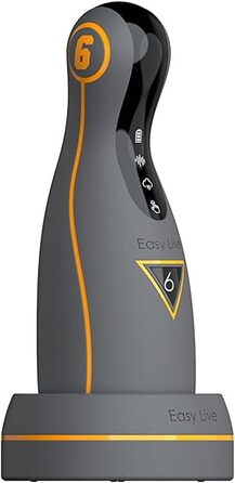 Електричний секс-іграшка для чоловіків JFRong з нагріванням 45°, безшумна вібрація, автоматичний мастурбатор з 4 режимами Blowjob, 6 вібраційними режимами, White/Black