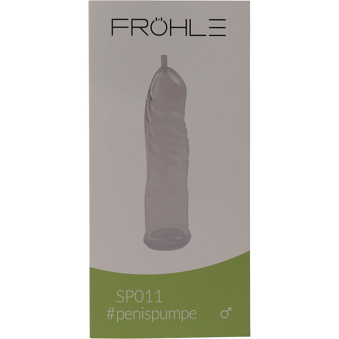 Електрична чоловіча помпа Fröhle PP020, прозора (1 шт.)