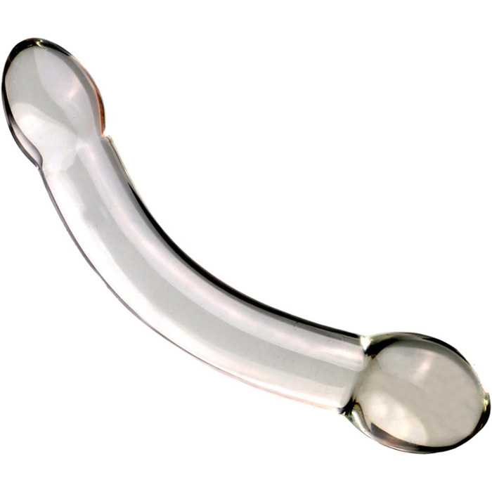 Скляний анальний плагін XXL (5 см) - Скляний дило, анальні кулі, плагін для анального сексу, мастурбація для чоловіків та жінок