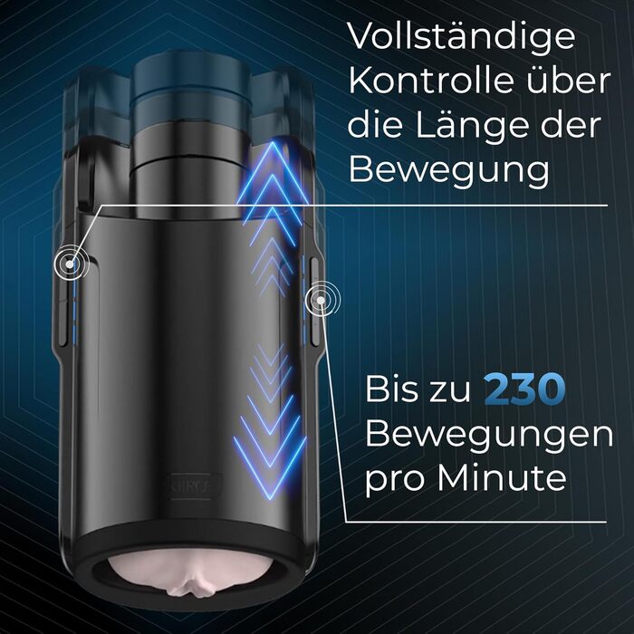 Автоматичний чоловічий мастурбатор KIIROO Keon Combo - іграшка для дорослих