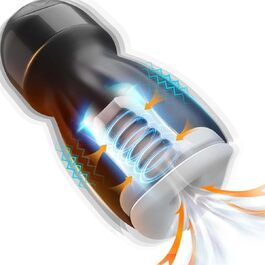 Масажер для чоловіків 3-в-1 з вібрацією та реалістичною вагіною – для самостійних задоволень