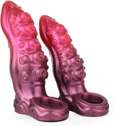 Силіконовий пеніс-чохол з кільцем для яєчок, реалістичний монстр, збільшення ерекції, екстендер, збільшення пеніса, секс-іграшка (M)