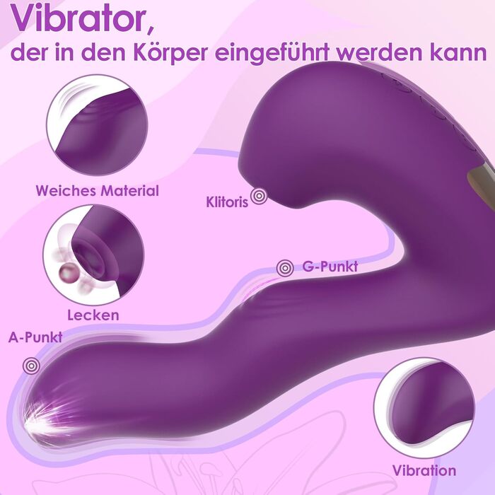 Вібратор-дзідло Yewuzer 3-в-1 з пультом керування (APP), секс-іграшка для жінок та пар, стимуляція G-точки, 10 режимів, вібратор-набір