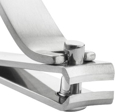 Кусачки для нігтів Zwilling Premium (для пальців рук та ніг), гіпоалергенні, з вигнутим лезом та підсиленим важелем, сріблясті, 60 мм