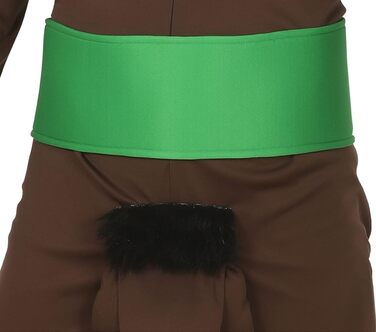 Костюм для вечірок FIESTAS GUIRCA з прихованим повідомленням для дорослих - шаль, пояс, комбінезон, пеніс та капелюх. Ідеально для холостяцьких вечірок, дорослих вечірок та веселих свят. Розмір M (48-50)