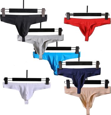 Танга чоловічі ультратонкі з льонової сітки Faringoto, 7 шт.