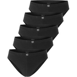 Сліпи Цецеба Бугатті для чоловіків, набір 5 шт, чорні, еластичні, м'які, формостійкі, гіпоалергенні, розмір XXL