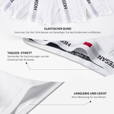 Слідки чоловічі PHOLEEY бавовна, низька талія, дихаючі труси для спорту та подорожей, 5 шт. Gu M